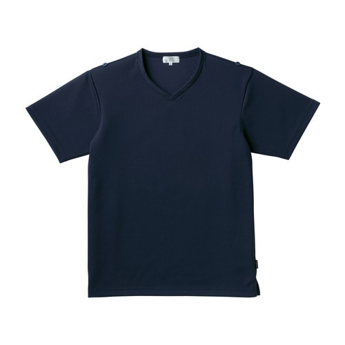 キラク 入浴介助用シャツCR160 S ネイビー