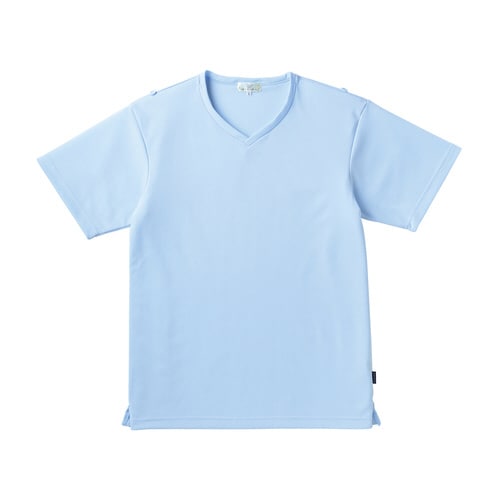 キラク 入浴介助用シャツCR160 L サックス