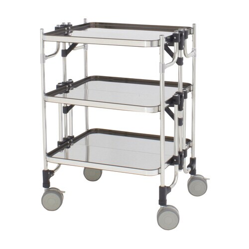 折りたたみ式器械台(3段)HEA−3−Rno