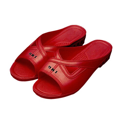 ホスピタルスリッパ(ナース用) LL レッド