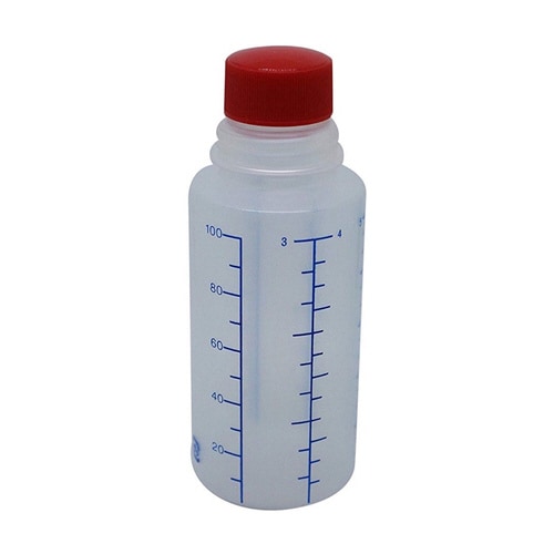 投薬瓶Mボトル滅菌済 30cc 白/赤 500本