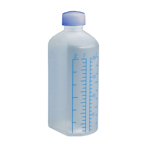 投薬瓶プリントボトル滅菌済 200cc 青 5本