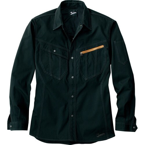 Jawin ナガソデシャツ 5Lサイズ ブラック