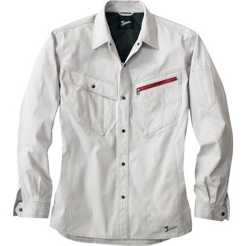 ナガソデシャツ シルバー519040364L