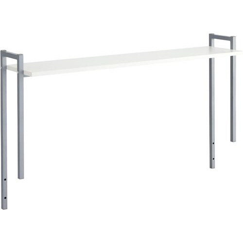 WSデスク高さ700専用上棚 幅1200用ホワイト