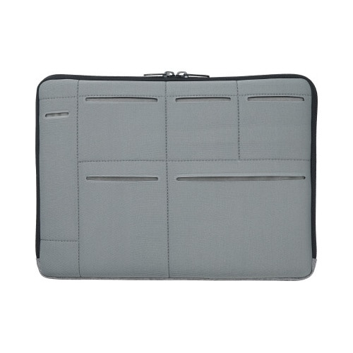 テレワークノートPCカバーシンプル グレー×10