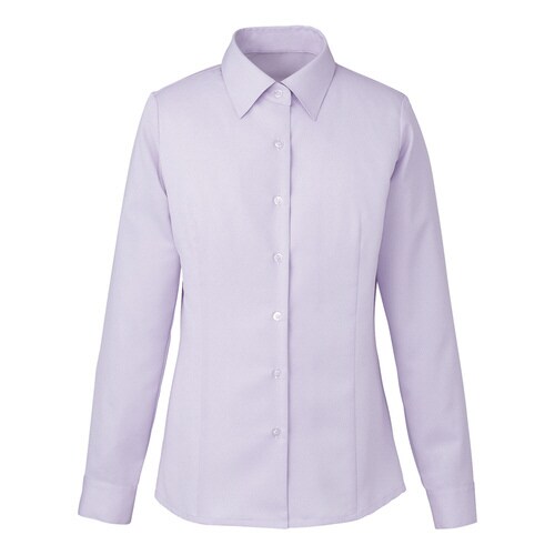 長袖シャツブラウス5号EWB432(ラベンダー)