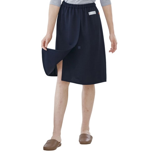 検診スカートFK−1488(M)ネイビー