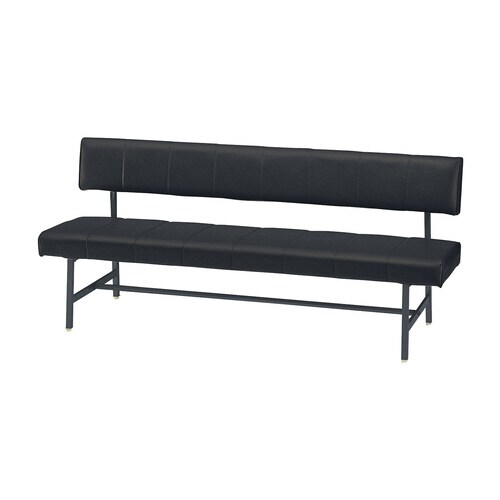 長イス(背付)ネオブラックTEP−18A