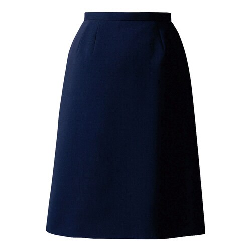 事務服セミタイトスカート5U9032(ネイビー)