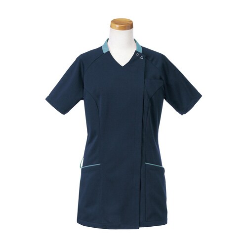 半袖スクラブジャケット SR8947(アクア)