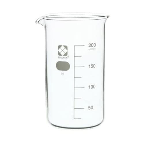 柴田 トールビーカー(目安目盛付) 200ML