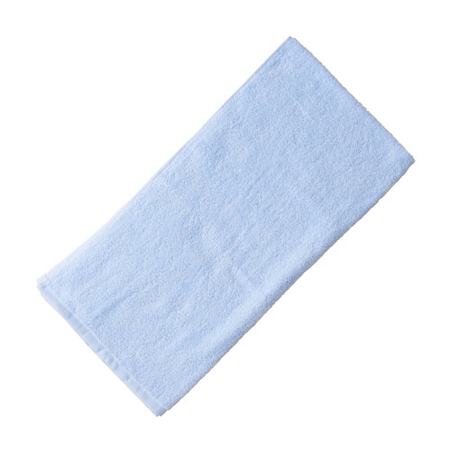 抗菌介護タオル バスタオル ブルー
