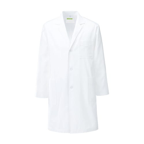 白衣ハーフコート (オフホワイト) 男性用 LL