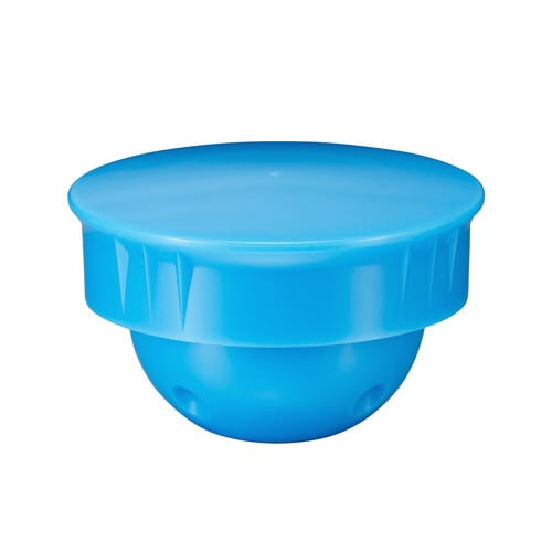 散薬瓶キャップ(乾燥剤入) キャップ青 1個