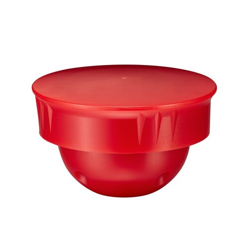 散薬瓶キャップ(乾燥剤入) キャップ赤 1個