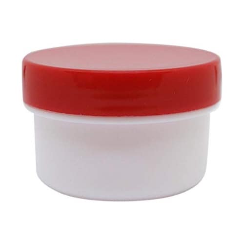6902105プラ壷N−2号滅菌蓋赤百個