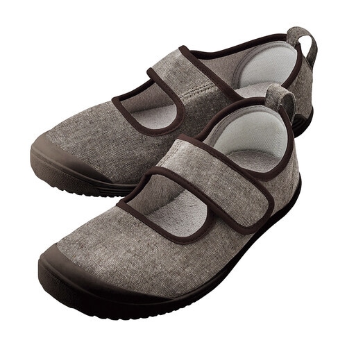 入院サポートシューズ ブラウン 22cm