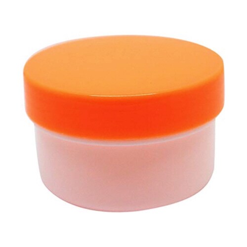 プラ壷(未滅菌) 33mL 50個入 オレンジ