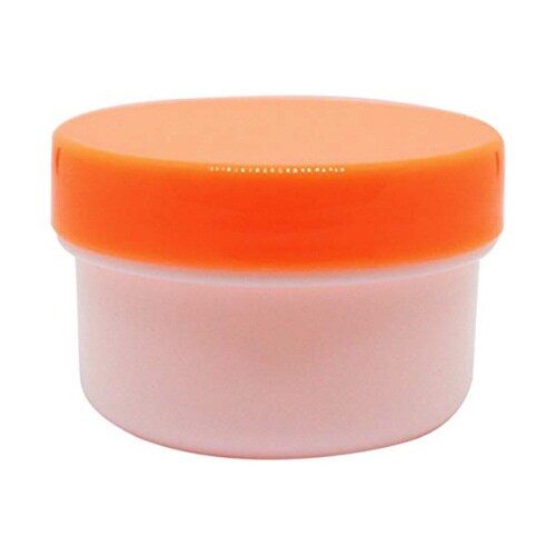 690510/プラ壷N−5号滅菌蓋橙百個
