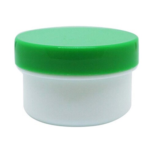 6905104プラ壷N−5号滅菌蓋緑百個