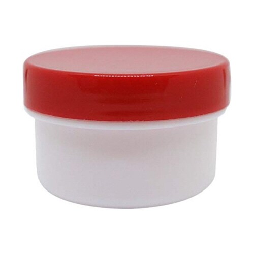 軟膏容器「プラ壷N−3号」26mL 100個 赤
