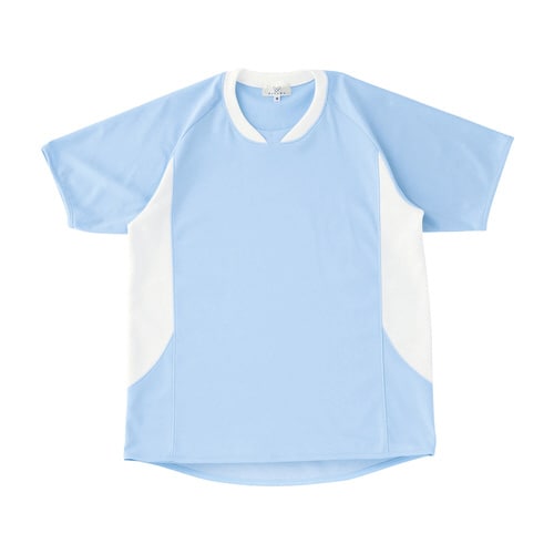 キラク 入浴介助用シャツCR108 LL サックス