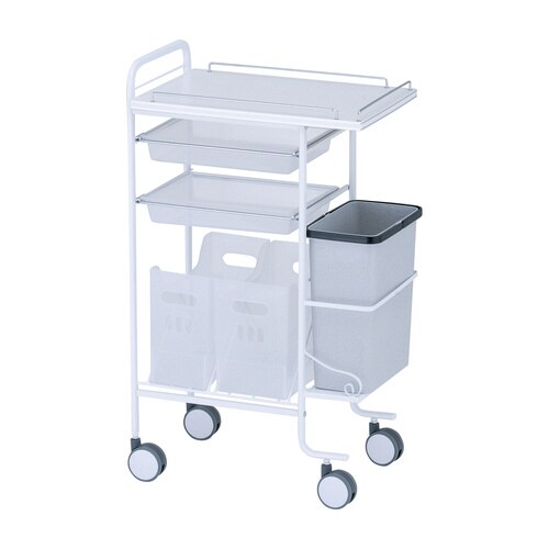 アプリワゴン(ダストボックス付) ホワイト