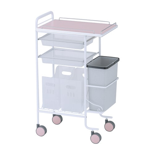 アプリワゴン(ダストボックス付) ピンク