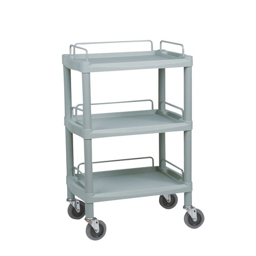 クラシックカート三段 組立 Y−101F グレー