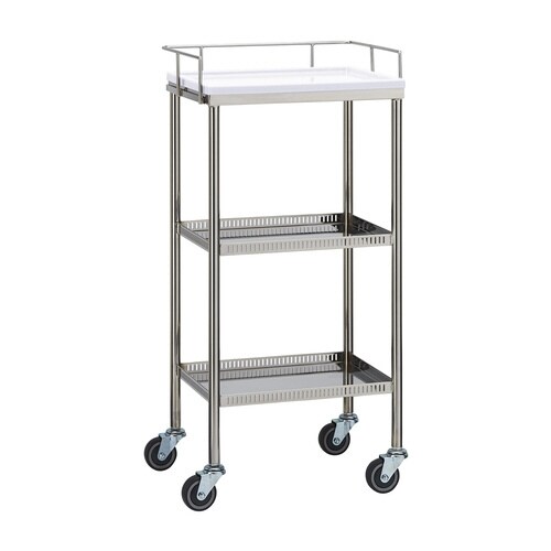 ナースワゴン 3段 YL−NW2W ホワイト