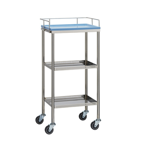 ナースワゴン 3段 YL−NW2B ブルー