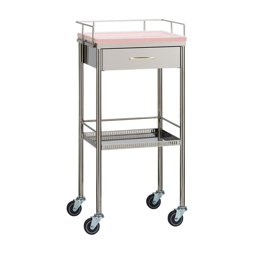 ナースワゴン 引出付 YL−NW3P ピンク