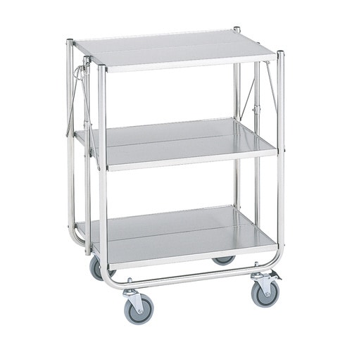 ステンレス折りたたみワゴン ESW−K3