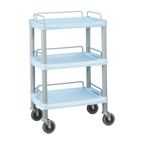 クラシックカート三段 組立 Y−101FB ブルー