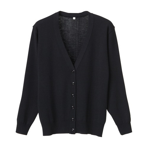 長袖カーディガンD−1001 3L ブラック