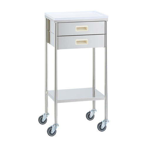 ナースワゴン 引出2コ付 YL−FW6W ホワイト