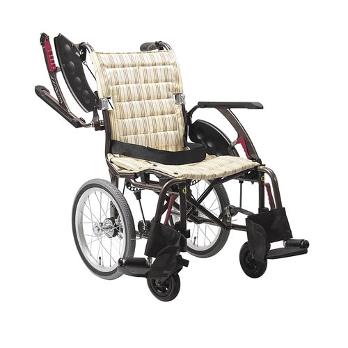 車いす介助用 WAP16−40A カフェモカ