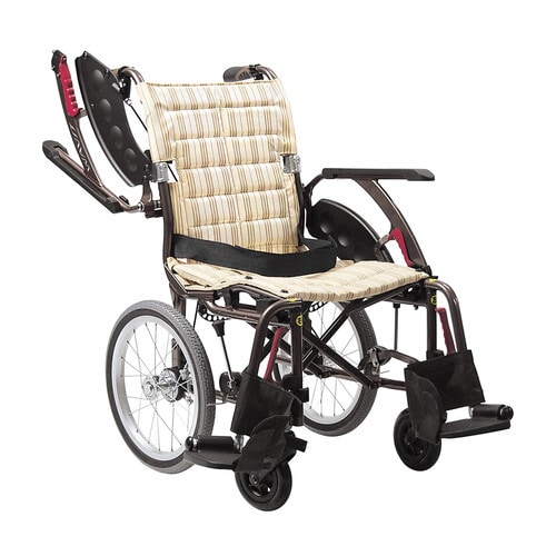 車いす介助用 WAP16−40S カフェモカ