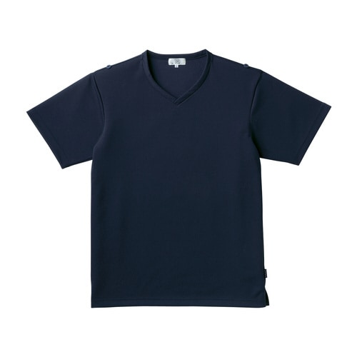 キラク 入浴介助用シャツCR160 LL ネイビー