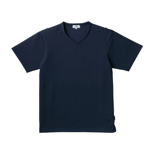 キラク 入浴介助用シャツCR160 3L ネイビー