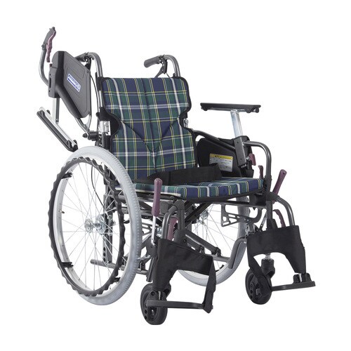 低床車いす自走用KMD−C20−38−LO 緑CH
