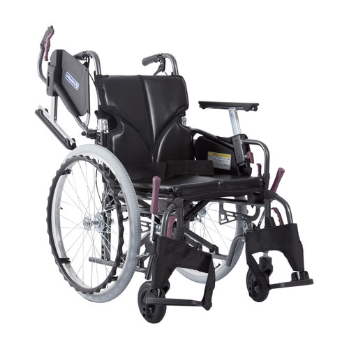 低床車いす自走用KMD−C20−38−LO エコ黒