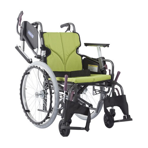 低床車いす自走用KMD−C20−40−LO 若葉色