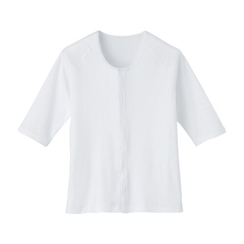 ワンタッチ肌着(面ファスナー)七分 L