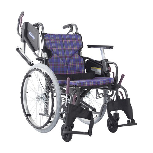 低床車いす自走用KMD−C20−42−LO 紫CH
