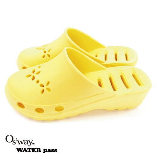 入浴介助用サンダル M・女性用 イエロー