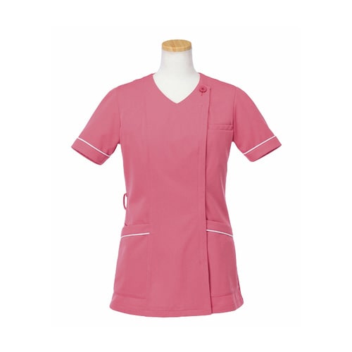 半袖スクラブジャケット R8747 S コーラル