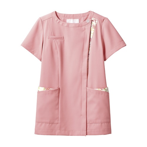 ナースジャケット S ローズ/アメリピンク