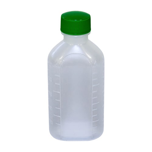 投薬瓶PPB滅菌済 100cc 白/緑 200本